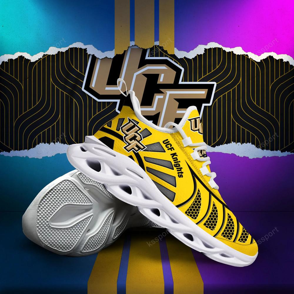 Ucf Knights Max Soul Clunky, Black And White Running Shoes