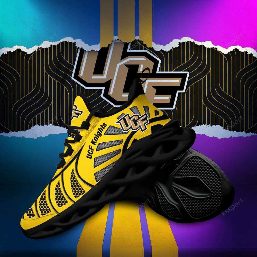 Ucf Knights Max Soul Clunky, Black And White Running Shoes