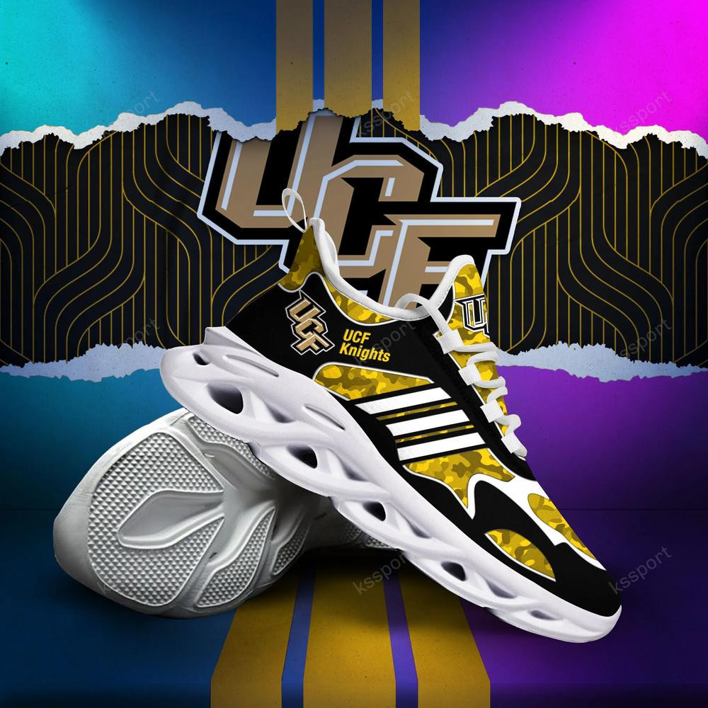 Ucf Knights Max Soul Clunky, Camo Running Sneakers For Fan Ever