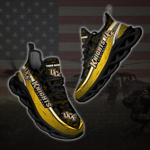 UCF Knights Personalized Max Soul YZ Running Sneakers 107