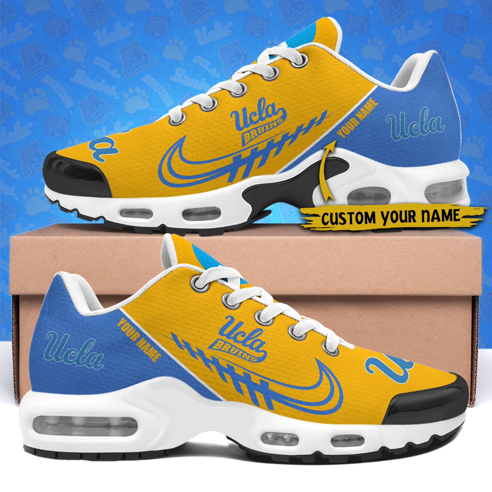 UCLA Bruins TN Shoes Custom Your Name 514