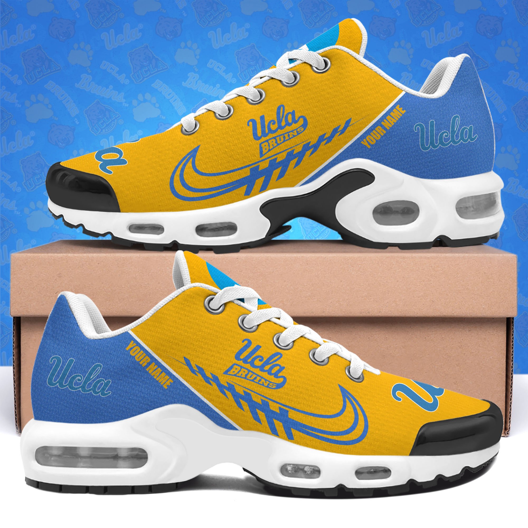 UCLA Bruins TN Shoes Custom Your Name 514