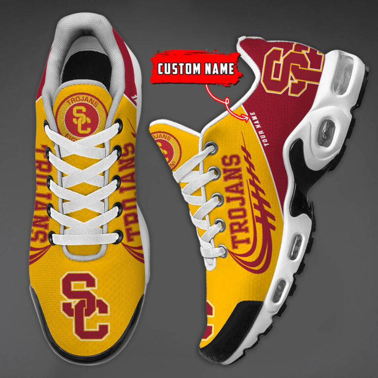 USC Trojans Custom Name TN Shoes DS001