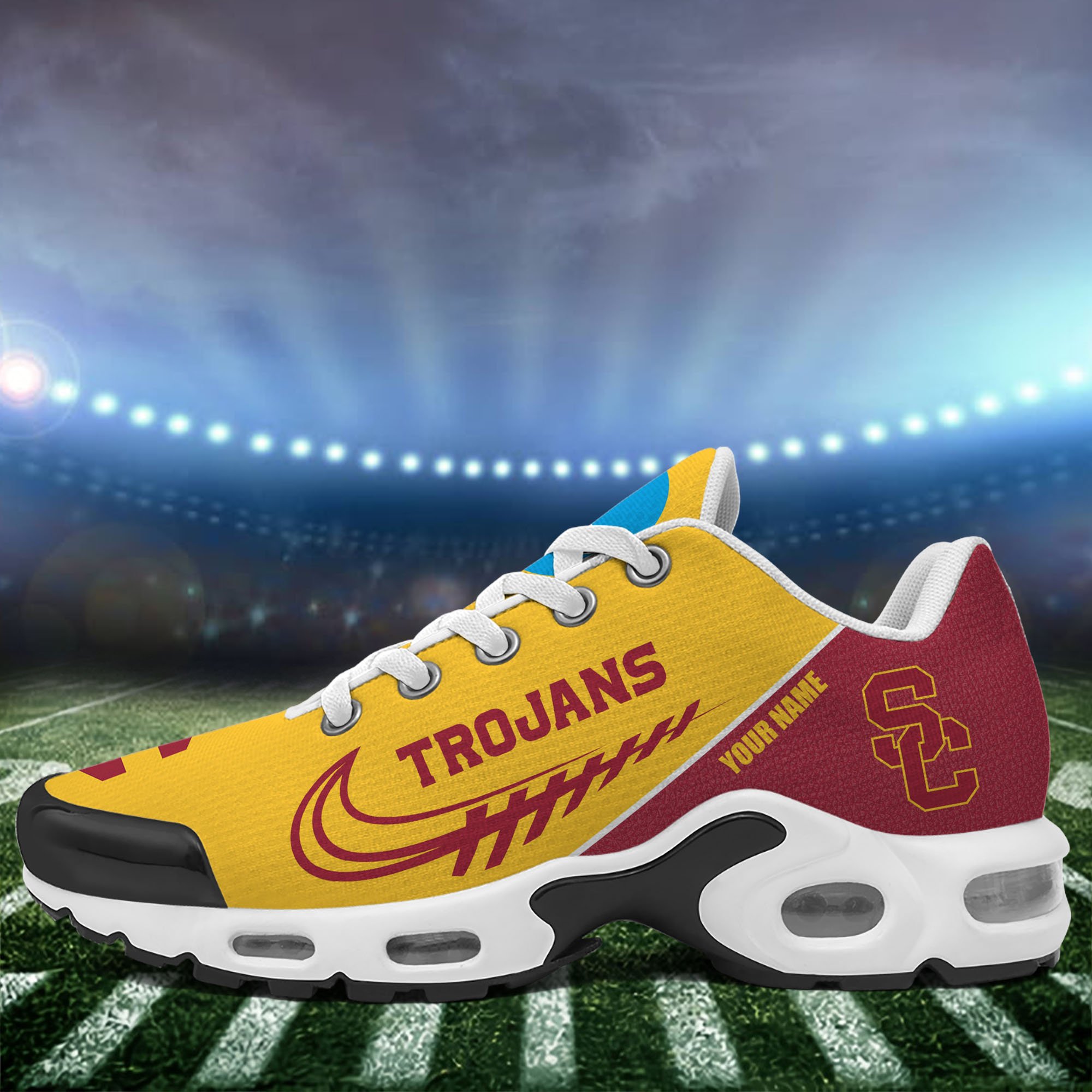 USC Trojans TN Shoes Custom Your Name 514