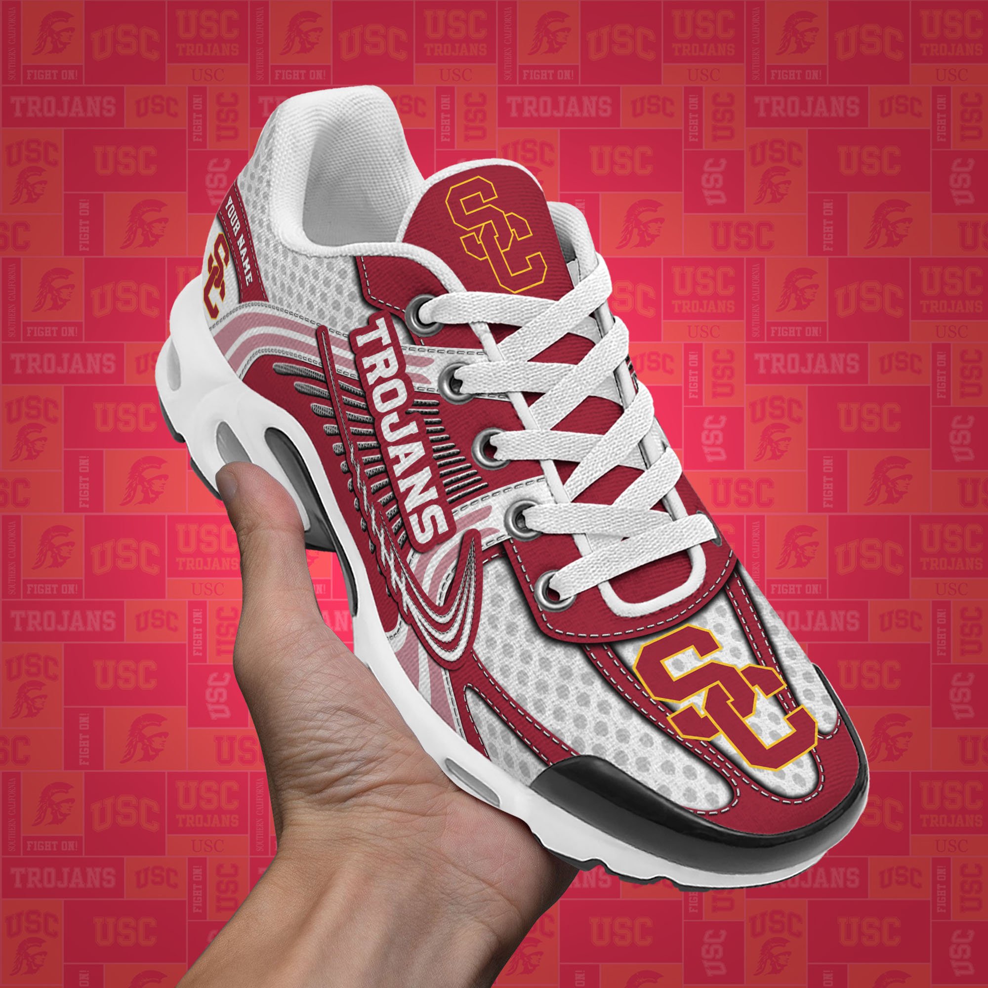 USC Trojans TN Shoes Custom Your Name, Sport Shoes