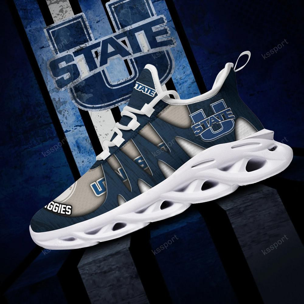 Utah State Aggies Max Soul Shoes, Running Sneakers