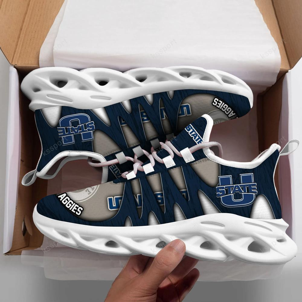 Utah State Aggies Max Soul Shoes, Running Sneakers