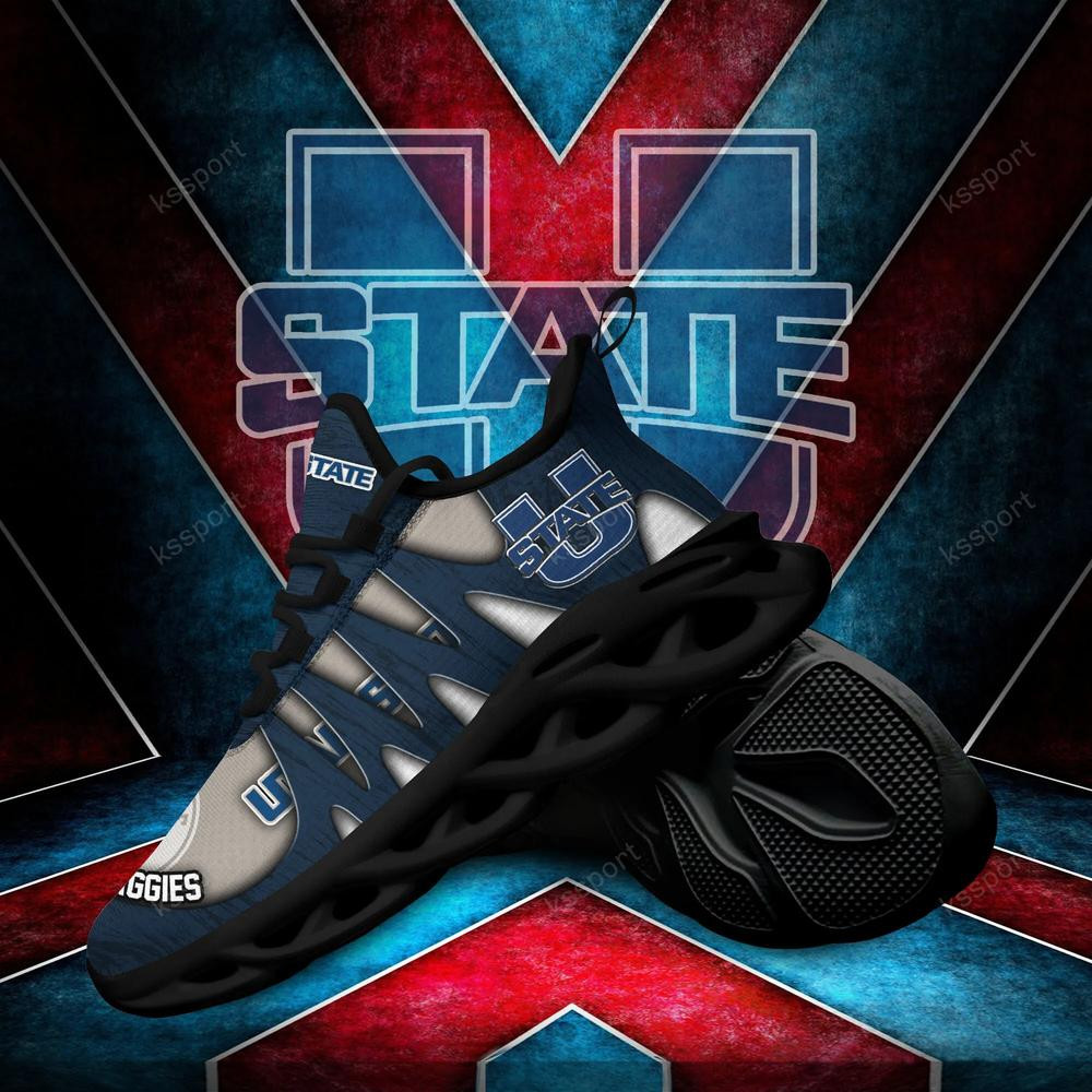 Utah State Aggies Max Soul Shoes, Running Sneakers