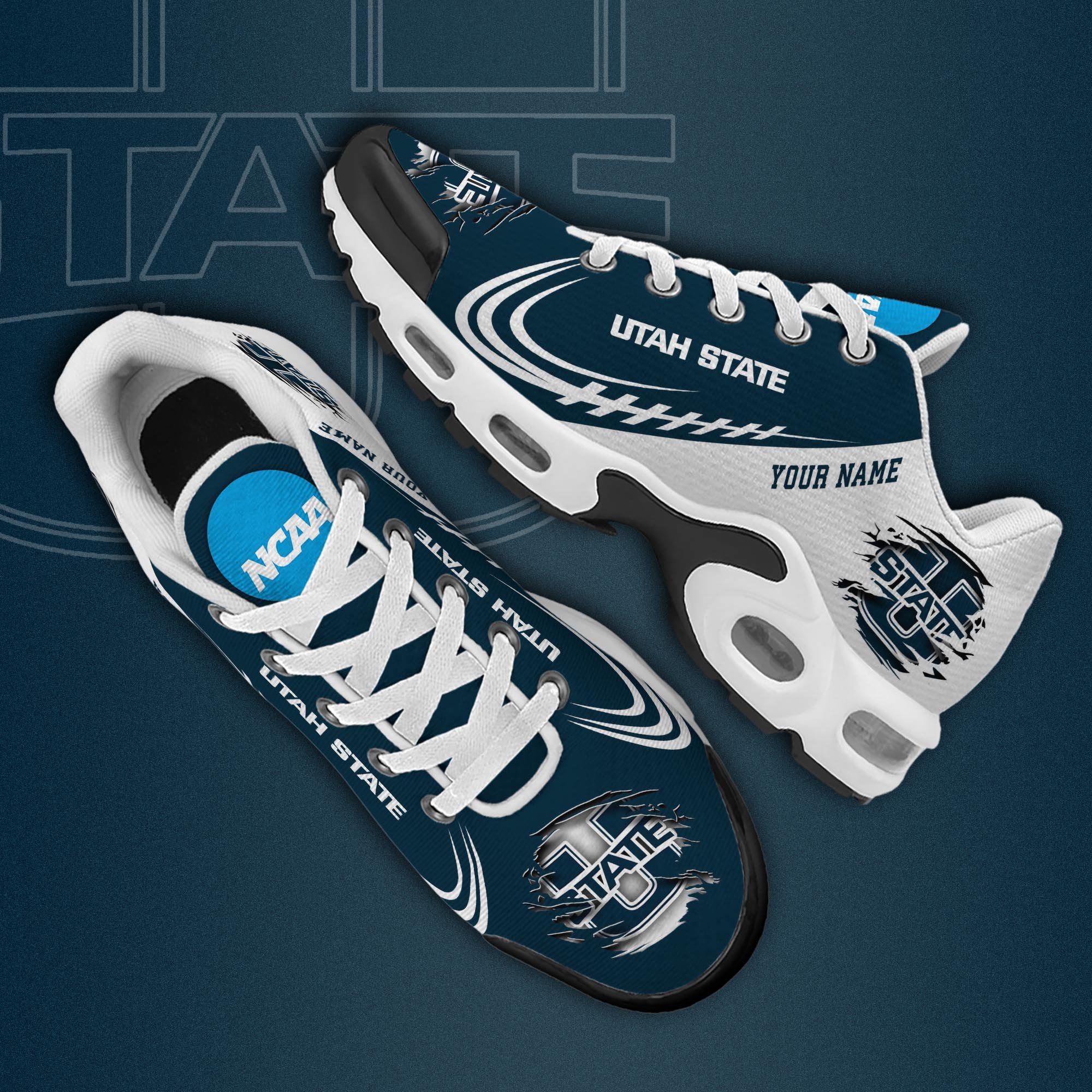 Utah State Aggies TN Shoes 2026 Version Custom Name