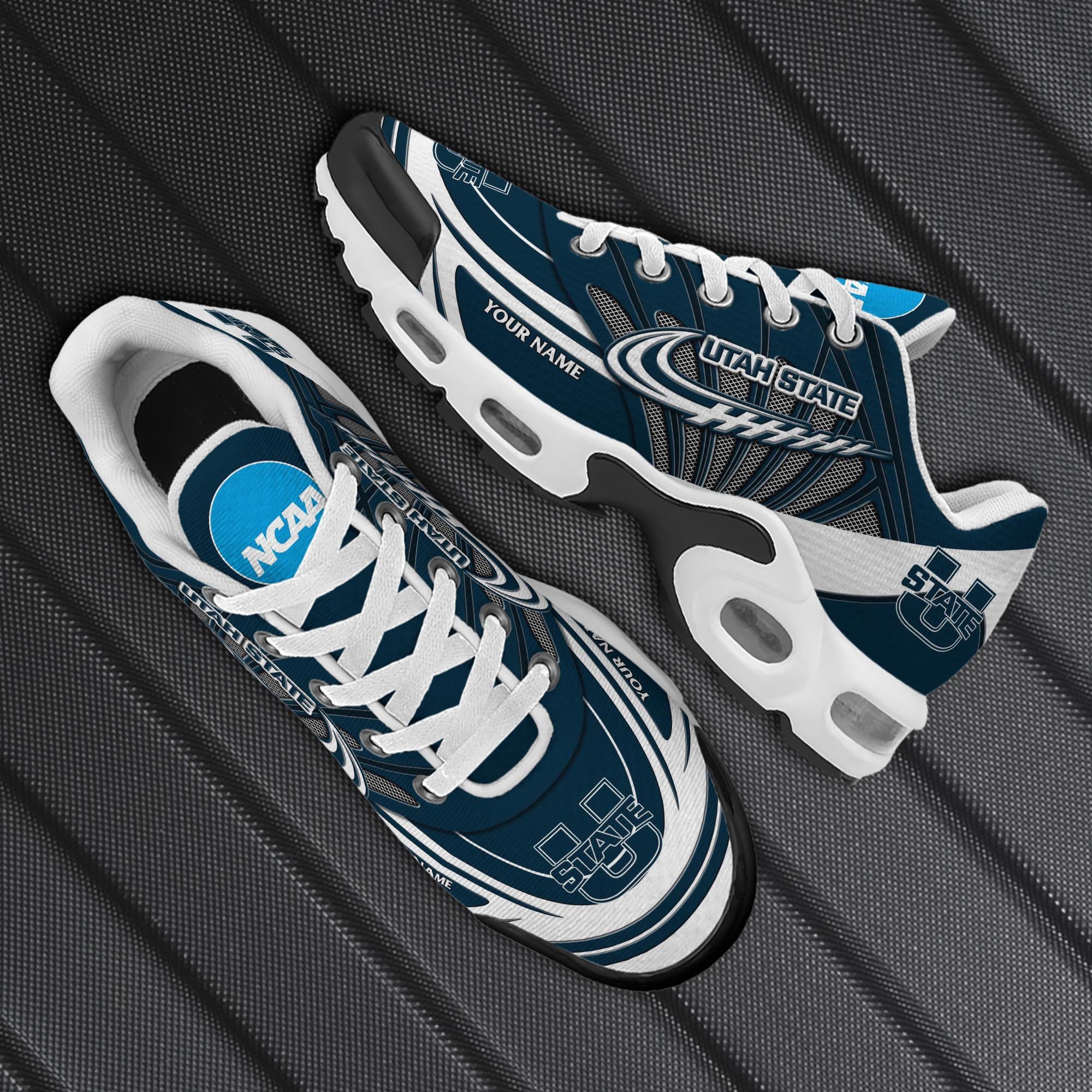 Utah State Aggies TN Shoes 2026 Version Custom Your Name 594