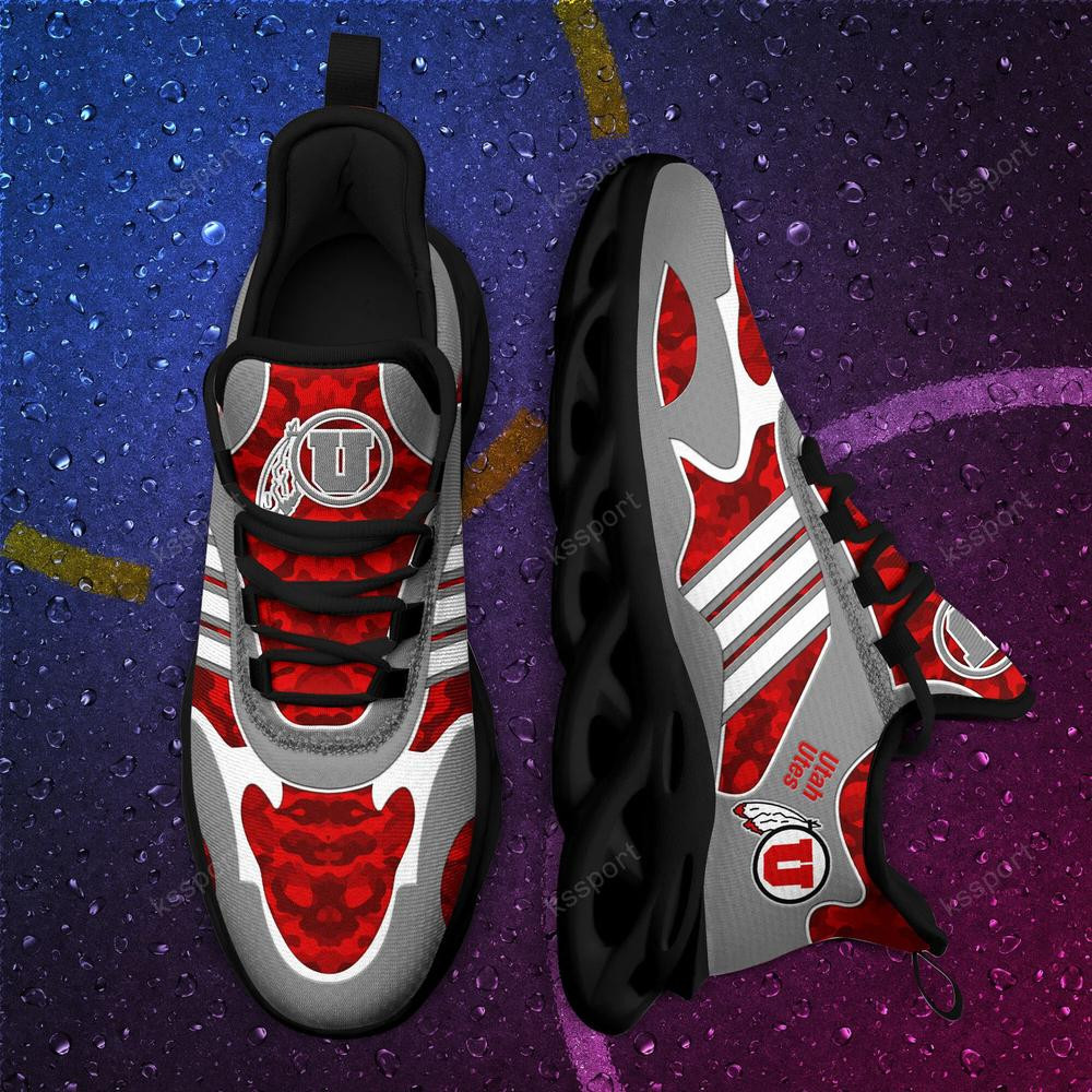 Utah Utes Max Soul Clunky, Camo Running Sneakers For Fan Ever