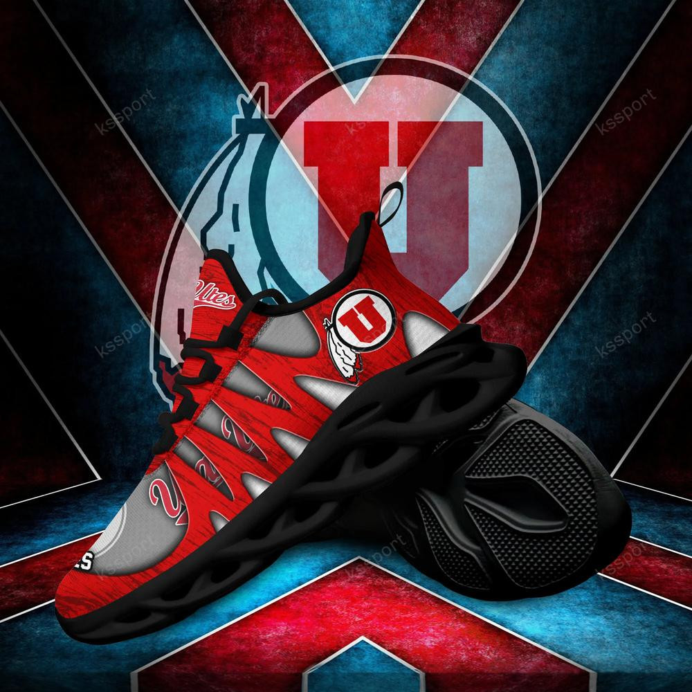 Utah Utes Max Soul Shoes, Running Sneakers