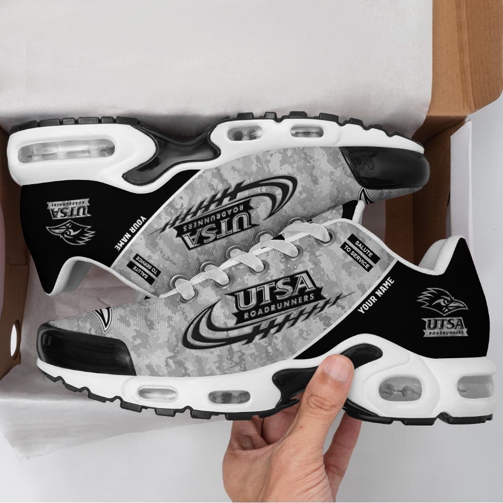 UTSA Roadrunners TN Shoes 2026 Version Custom Name, Camouflage Shoes PH585