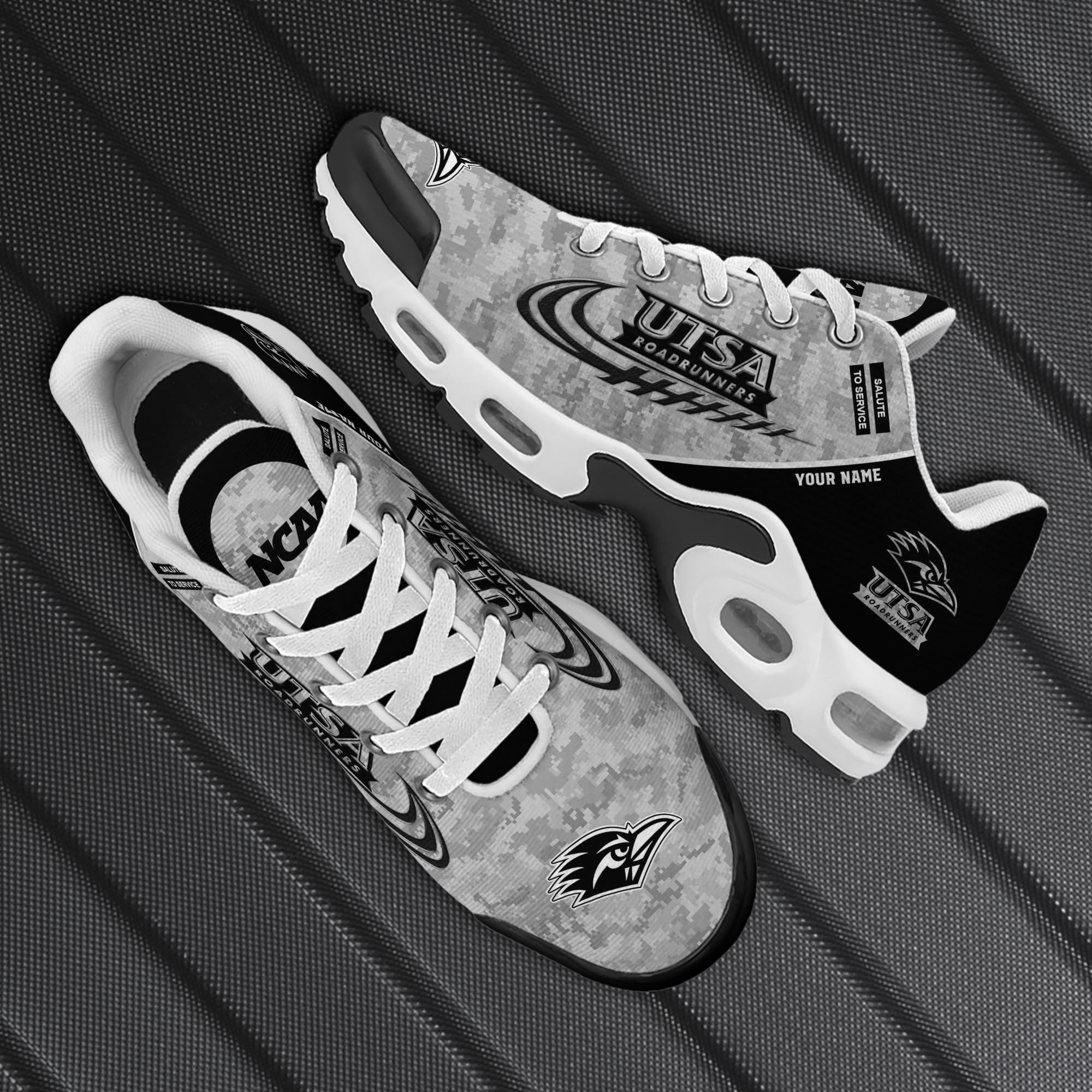 UTSA Roadrunners TN Shoes 2026 Version Custom Name, Camouflage Shoes PH585