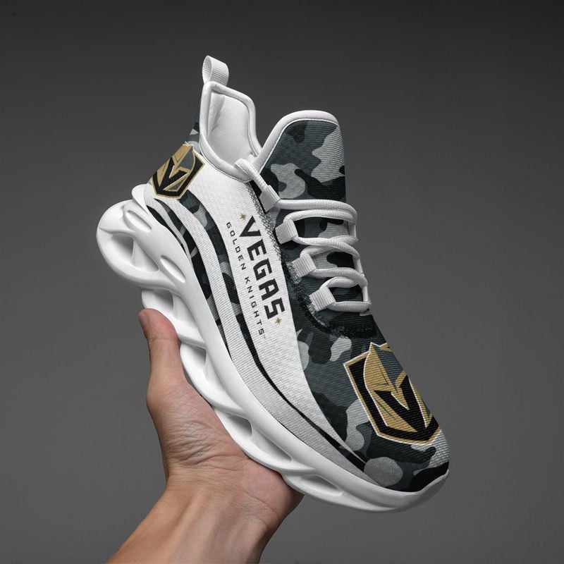 Vegas Golden Knights Camo Pattern Max Soul Shoes NEW019766