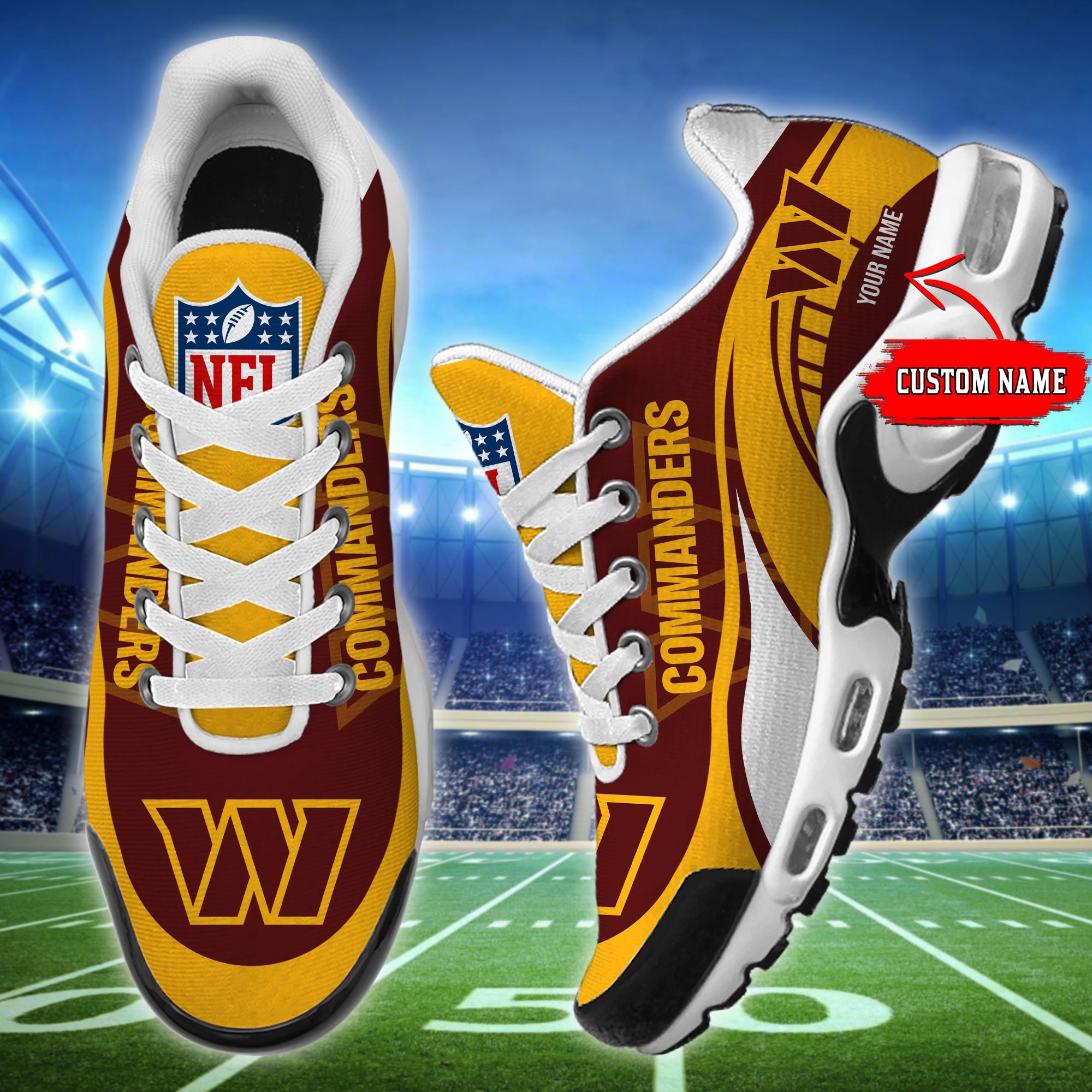 Washington Commanders-32 Teams TN H56 SHOES Cool Gift-SP18082364ID02