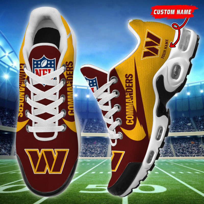 Washington Commanders Air Max Plus Sport Sneakers For Fan Gifts