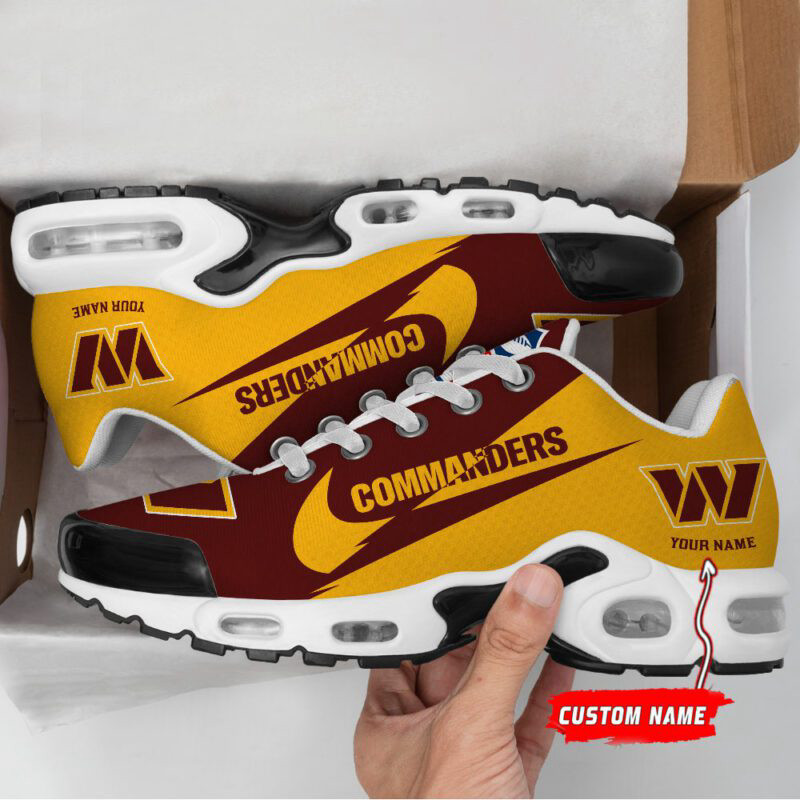 Washington Commanders Air Max Plus Sport Sneakers For Fan Gifts