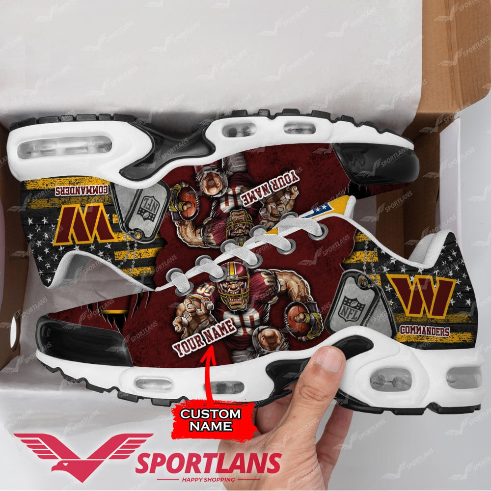 Washington Commanders Personalized TN Shoes Air Cushion Sneakers DTYNNS