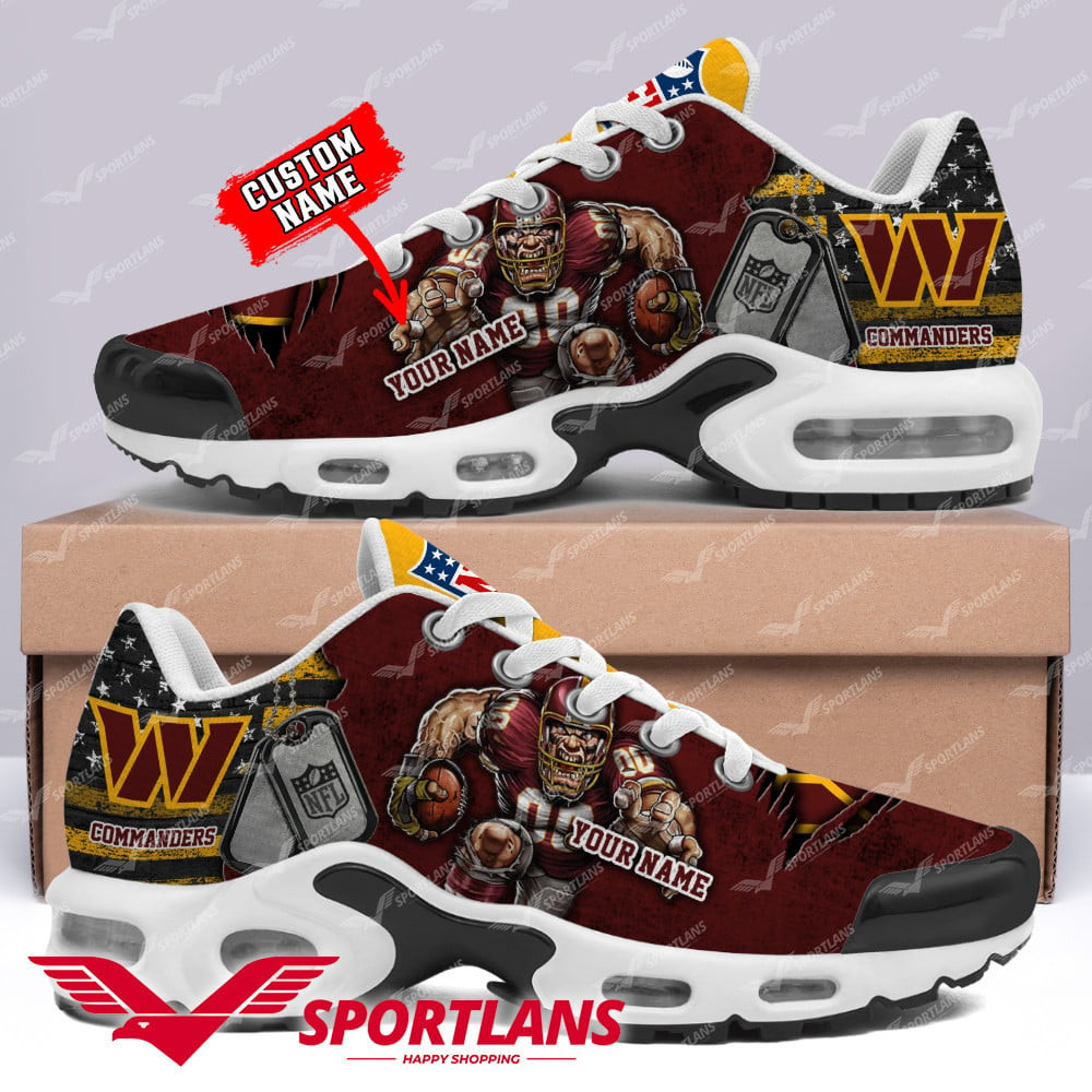 Washington Commanders Personalized TN Shoes Air Cushion Sneakers DTYNNS
