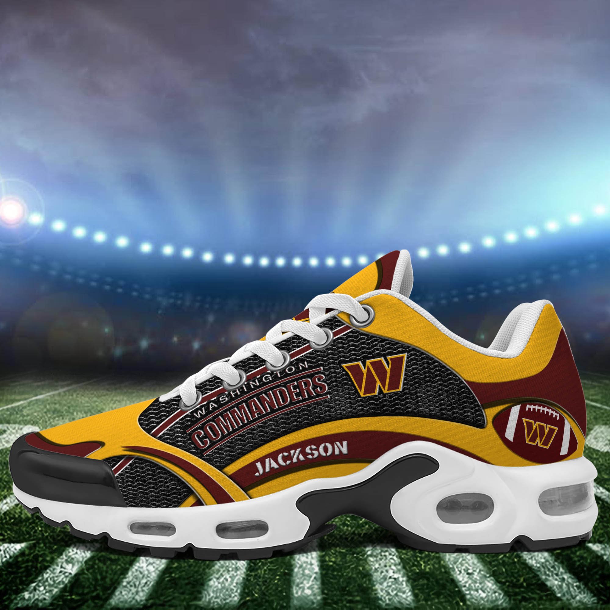 Washington Commanders Team TN Shoes 2026 Version Custom Name 889