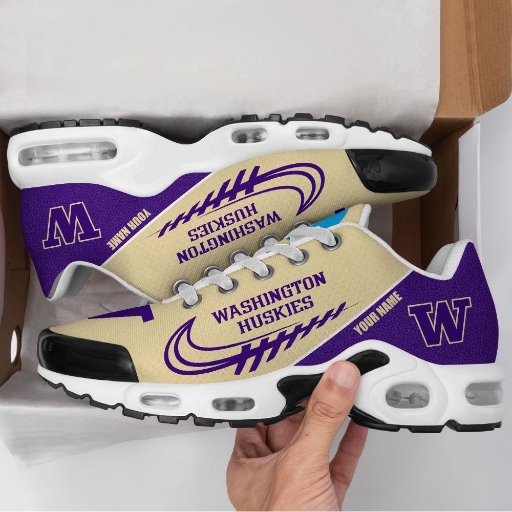 Washington Huskies TN Shoes Custom Your Name 514