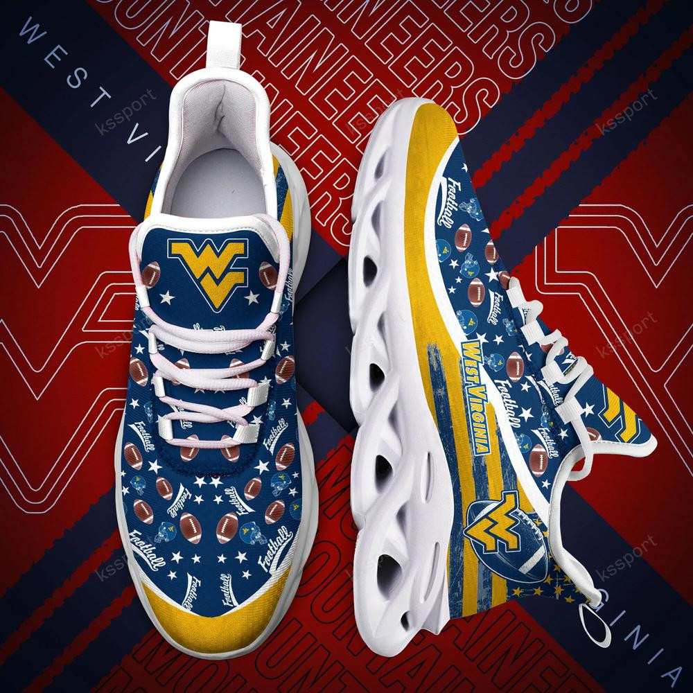 West Virginia Mountaineers Max Soul Clunky Sneakers