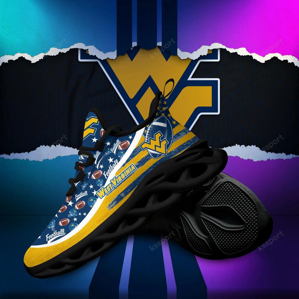 West Virginia Mountaineers Max Soul Clunky Sneakers