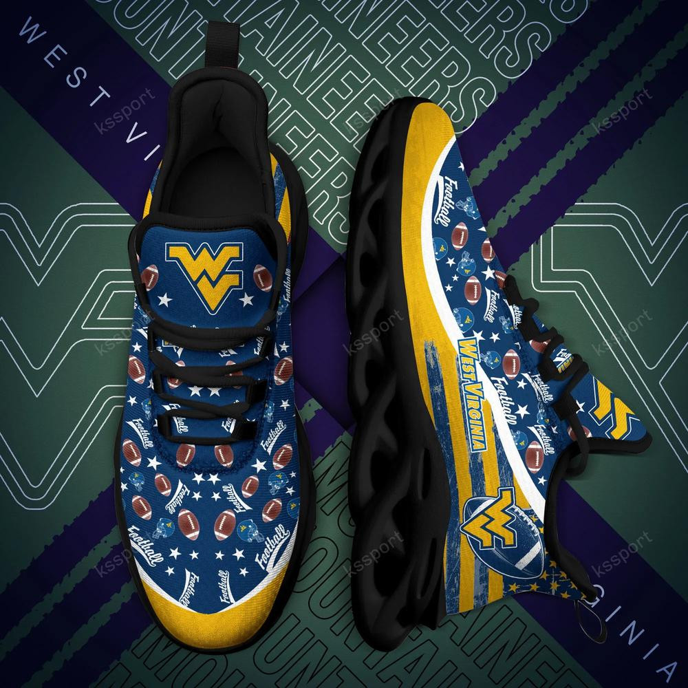 West Virginia Mountaineers Max Soul Clunky Sneakers