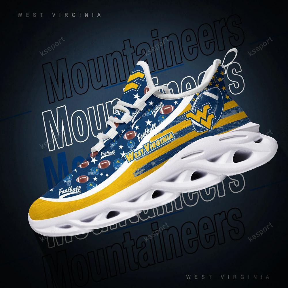 West Virginia Mountaineers Max Soul Clunky Sneakers