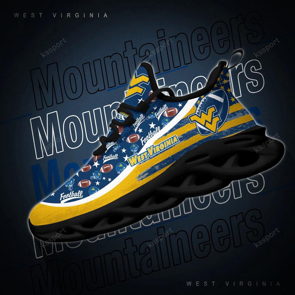 West Virginia Mountaineers Max Soul Clunky Sneakers