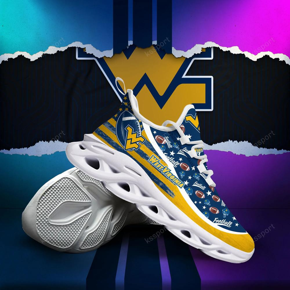 West Virginia Mountaineers Max Soul Clunky Sneakers
