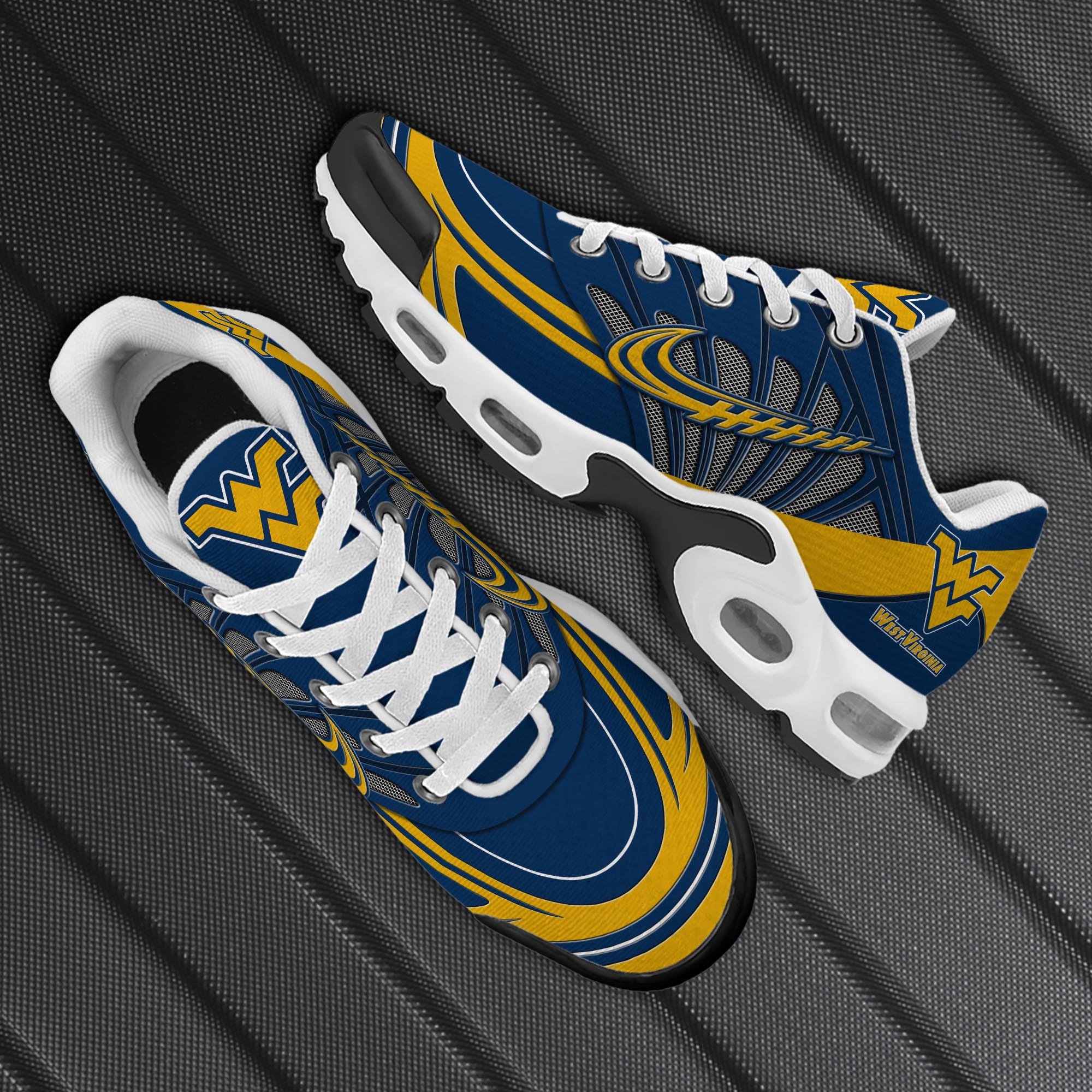 West Virginia Mountaineers TN Shoes 2026 Version Custom Name 135